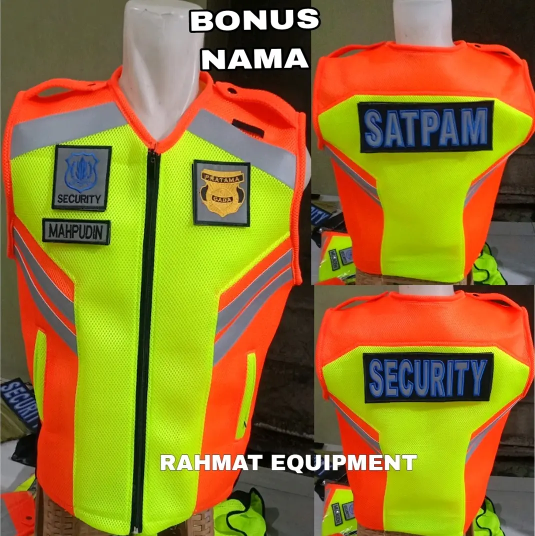 Rompi Security Rompi Satpam Doublemesh Tebal