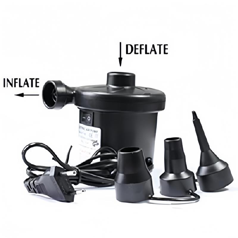 Electric Air Pump Home Inflate Deflate for Air Mattress Swimming ...