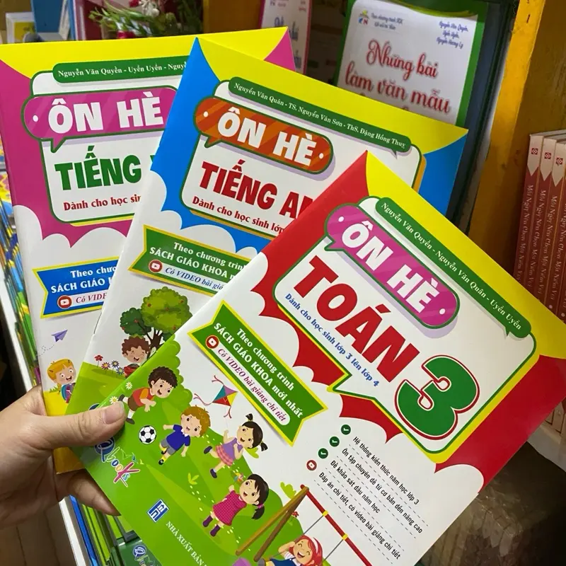 Sách ôn hè toán - tiếng việt - tiếng anh ( từ lớp 1 - lớp 5) 5