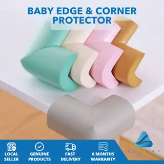 Baby Toddler Safety Edge & Corner Guards 2m - High-Density Foam | Soft Anti-Collision Protector with 4m 3M tape
