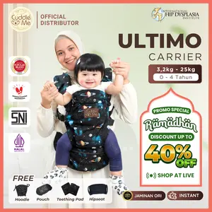 Ultimo Cuddle Me Gendongan Bayi M Shape Hipseat Ultimo Gendongan Bayi M-Shape Gendongan Hadap Depan Cuddleme Newborn Toddler Gendongan Samping  Praktis SSC Hipseat