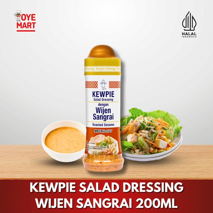 Gambar KEWPIE WIJEN SANGRAI 200ML/SALAD DRESSING/SAUS SIRAM dari OYEFROZEN BUAHBATU Kota Bandung Tokopedia
