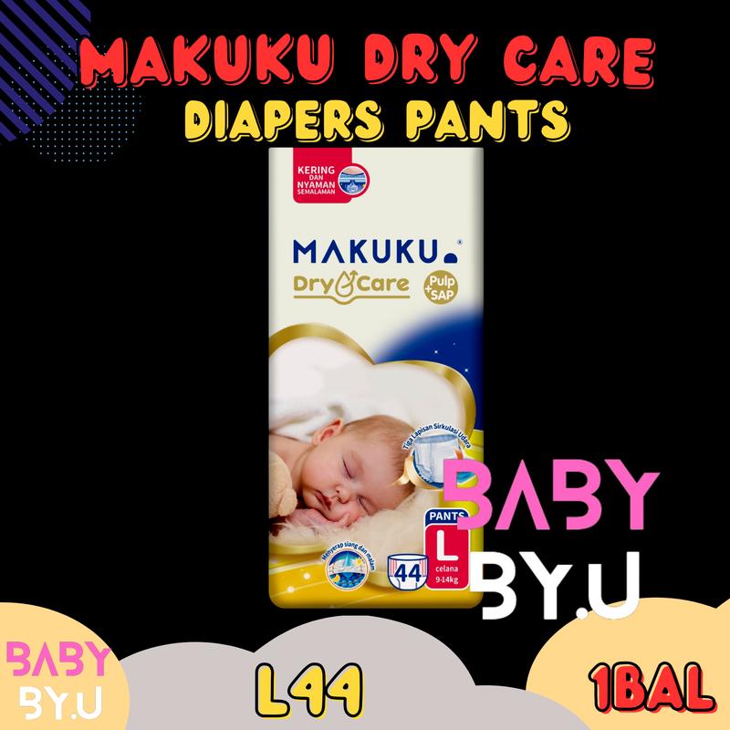 MAKUKU DRY CARE JUMBO DIAPERS PANTS L Popok Bayi 0