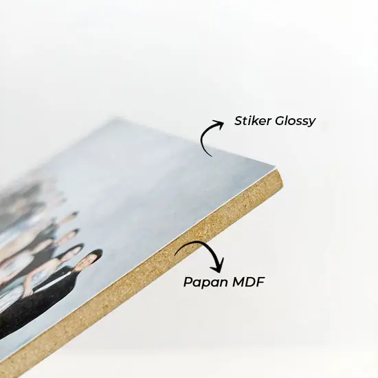 CETAK FOTO+BINGKAI PAPAN MDF 20X30, FREE EDIT KETAJAMAN & KECERAHAN 1