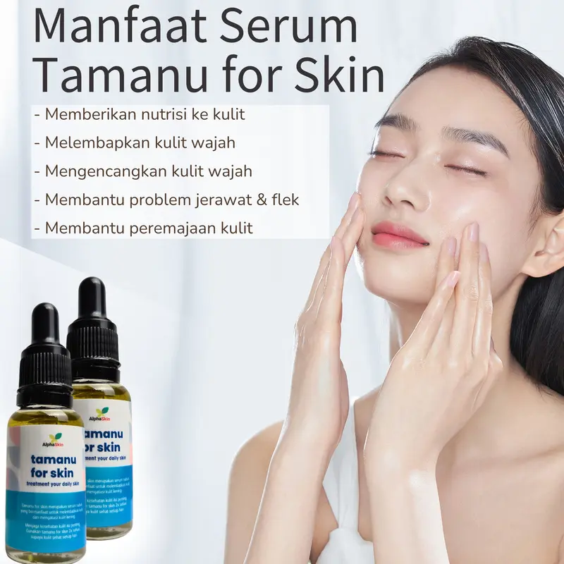 TAMANU FOR SKIN BPOM SERUM Perawatan Wajah Bopeng ANTI Aging & Mencerahkan 0