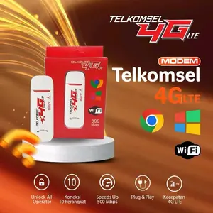 Modem Wifi 4G Wingle USB Mifi All Operator 500Mbps Modem WIFI USB 500Mbps 4g LTE Wi-Fi portabel All Operator LTE Modem USB Modem Mifi PC Laptop Ponsel Support 10 Devices