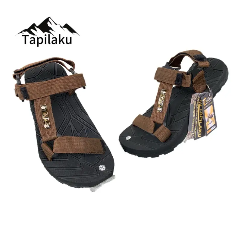 Sandal Pria Dewasa Gunung Tapilaku Tali Polos Outdoor Hiking Traveling Sport 4