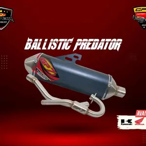 GP7 NEW BALISTIK PREDATOR STANDAR KLX/CRF Knalpot