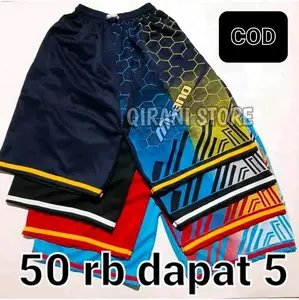 PAKET CELANA MISANO DAPAT 5 PCS MOTIF KOTAK KOTAK Olahraga Sport