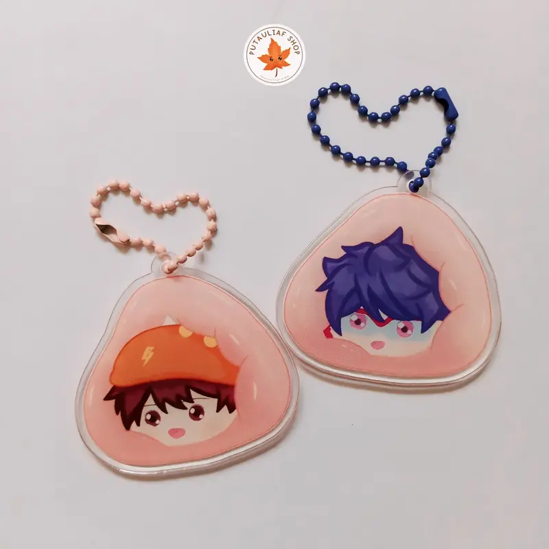 KEYCHAIN AKRILIK BOBOIBOY FANG (GANTUNGAN KUNCI AKRILIK) Ganci 3