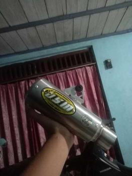 Product Review of knalpot Dsm Gp2 stenlis sarteng all Mesin motor from B** (**) (**) 0