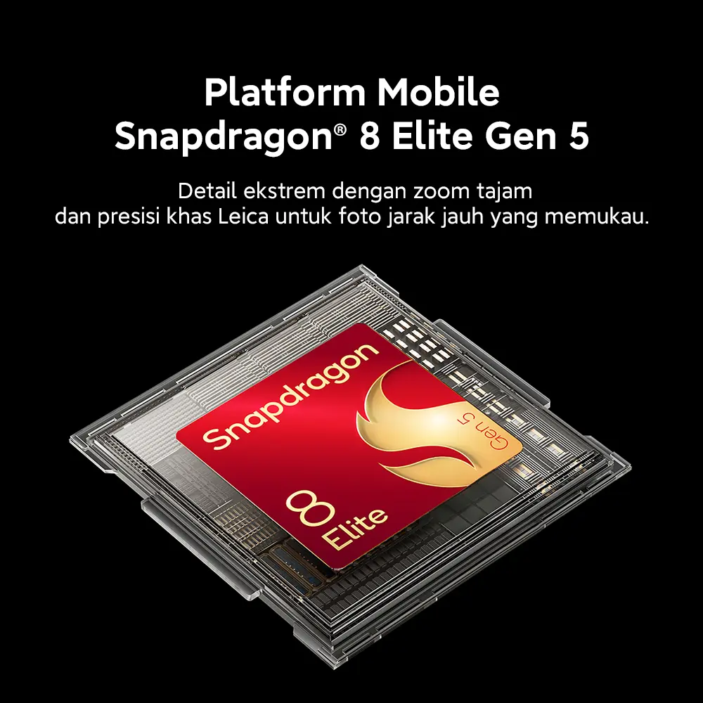 Xiaomi 17 Ultra (16GB/512GB) (16GB/1TB) Leica 200MP 75–100mm Telefoto | Kamera Ultra Dinamis 1 Inci Leica | Sistem Optik Leica UltraPure | Baterai Xiaomi Surge 6000mAh (typ) | Platform Mobile Snapdragon 8 Elite Gen 5  [Xiaomi Official Store]