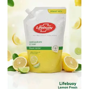 exp 2028 Lifebuoy Bodywash Sabun Mandi Cair 800ml Kesegaran 12 Jam Hemat 40% Membersihkan Terbaru
