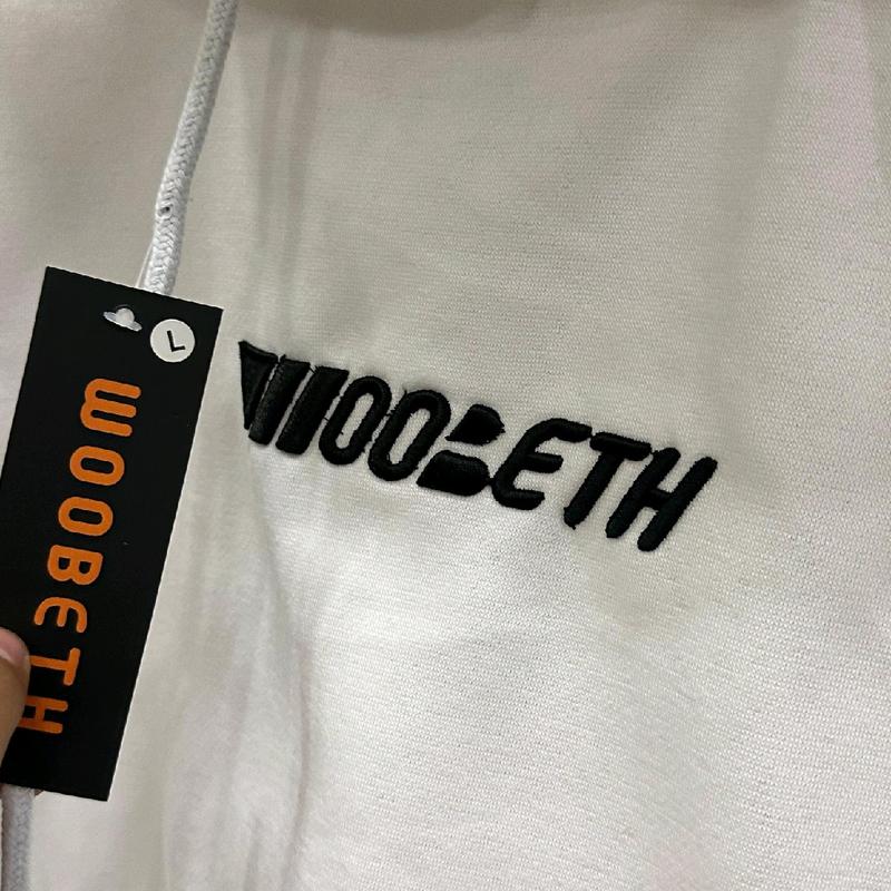 Hoodie Woobeth Sweater hoodie Unisex jumper premium  Fleece tebal bordir timbul pria wanita Distro Lokal 3