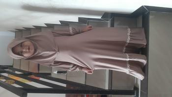 Product Review of gamis anak shahia oneset renda bunga from Y**i A** 0
