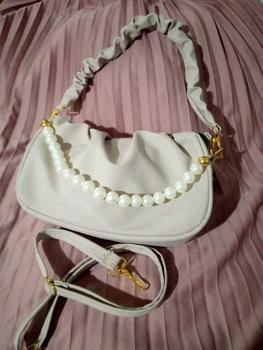 Product Review of Iznada Bags - Tas Selempang Wanita SYTA/ Tas Korean Style Mewah Bisa Sling Bag Shoulder Bag Cocok Acara Pesta  Resepsi  Kondangan Cewek from M**🏻 1