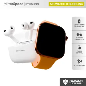 Ms Bundling – [PROMO] MirrorSpace Watch 11 Dynamic Island & TWS Wireless Charging