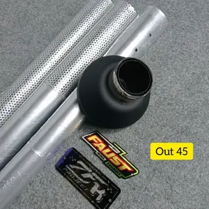 SARINGAN KNALPOT MODEL MONCONG SHIJIRO OUT 45