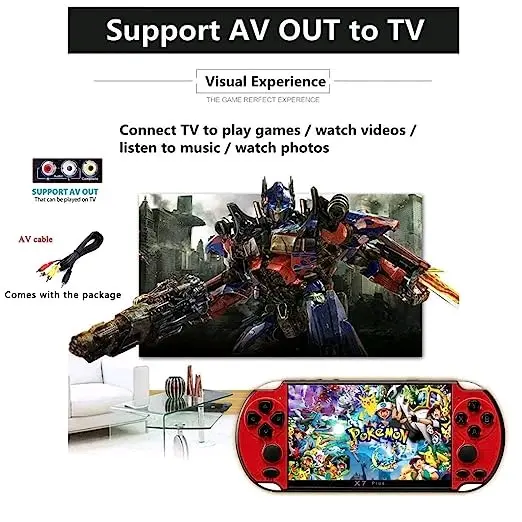 Gamepad Konsol Game PSP X7 Screen Besar 5.1 Inch 8G 2