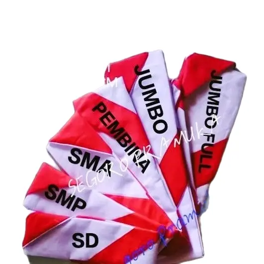 ( isi 1 PCS ) Hasduk-Kacu Pramuka SD SMP SMA FULL KAIN KATUN - Hasduk siaga penggalang penegak pembina