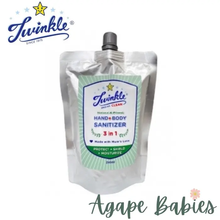 Twinkle Baby Hand & Body Sanitizer Refill (250ml) / Twinkle Baby Hand & Body Sanitizer (250ml) Bottle