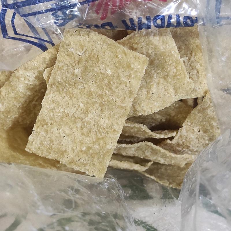 krupuk gendar, Krupuk puli nasi bentuk kotak siap goreng tanpa jemur 0