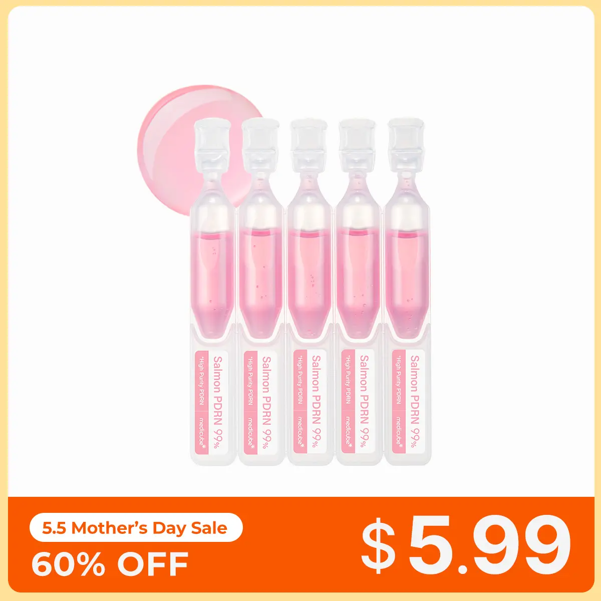 [medicube official] Salmon PDRN Pink One Day Serum
