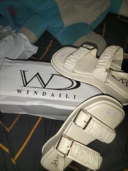Product Review of Windaili Arumi - Sandal Tali Flatfrom weges Karet Wanita from a**l |** i**l 0