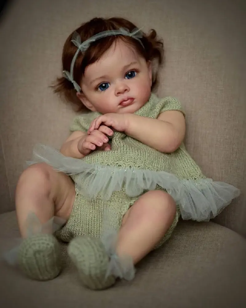 21 Inch Reborn Dolls Tutti Handmade Vinyl Doll