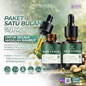 Moicare Special Bundle 2 pcs Hair Serum – Anti Hair Fall Biotin Keratin Ginseng