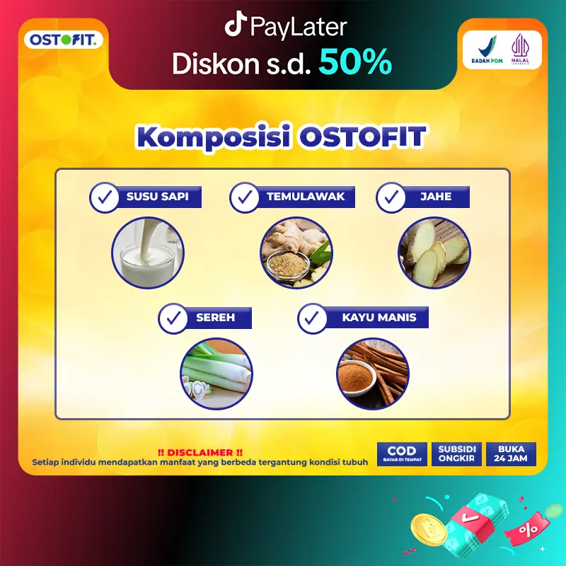 Susu Ostofit 2 Box Original | Minuman Susu Bubuk Murni HALAL BPOM | AKUN RESMI OSTOFIT [Bisa COD] 3