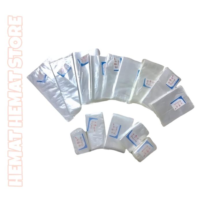 Gambar Plastik pp bening super (uk :8 x 15) dari HEMAT HEMAT STORE Kota Administrasi Jakarta Barat Tokopedia