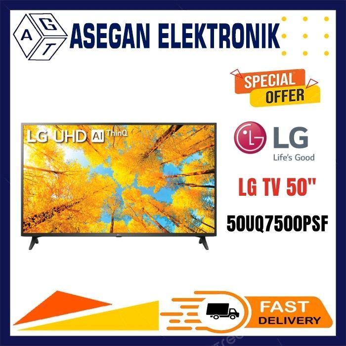 Gambar LG TV 50UQ7500PSF SMART TV 50 INCH LED 4K UHD 50UQ7500 50UQ UQ7500PSF dari Asegan Elektronik Store Kota Depok Tokopedia