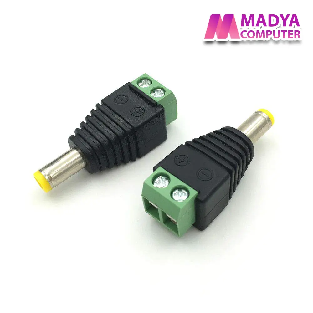 Jack DC Male untuk Camera CCTV