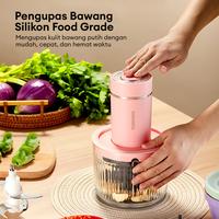 Gambar (VD MAX) Samono Food Chopper 4 in 1 kapasitas 1,2L dan 150ml Multifungsi 300 Watt Pengggiling Daging Penghalus Makanan (SW-MFC300) - SW-MFC300 Purple dari Samono Indonesia Kab. Tangerang 5 Tokopedia