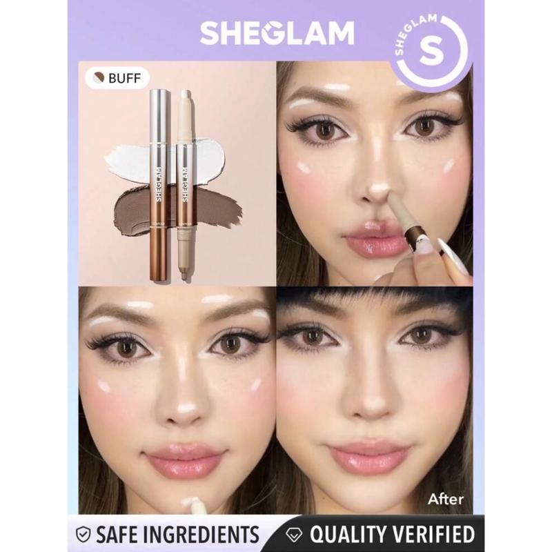 SHEGLAM Fine Line 2-in-1 Nose Contour and Highlight Pen 0