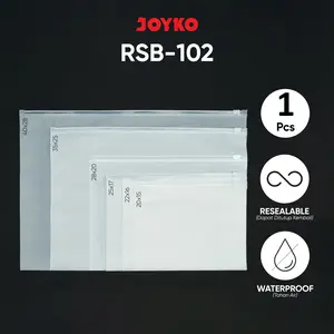JOYKO Plastik Klip Resealable Bag RSB-102 20x15~40X28 Landscape Size