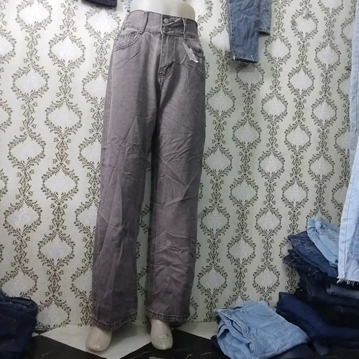 celana jeans cewek kulot harga 50