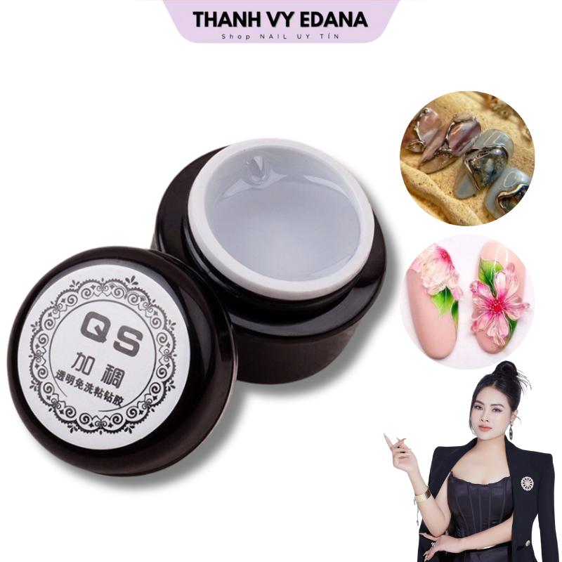 Gel QS Vẽ Nổi Trang Trí Móng 20ml – Gel Đặc Đa Năng Tạo Hình Nail, Chà Gương, Đính Đá [THANH VY EDANA]