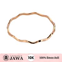 Gambar Cincin Emas Wavylia Kadar 10 Karat Toko Mas Jawa - Rosegold / Whitegold - Whitegold, 10-11 dari Toko Mas Jawa Klaten Kab. Klaten 4 Tokopedia