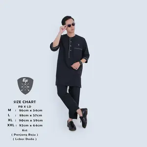 SETELAN/ONE SET KURTA PAKISTAN  DEWASA LENGAN 3/4 "AMMAR"