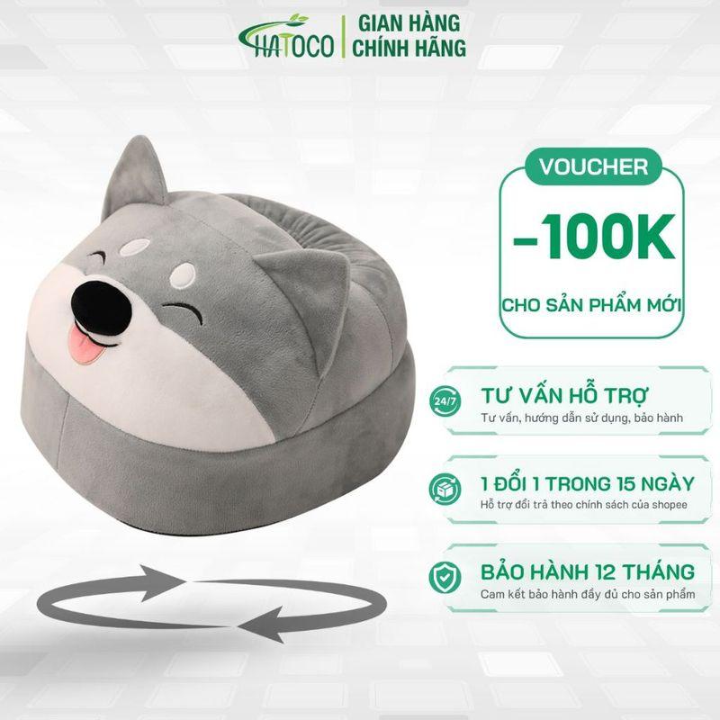 Máy Massage Chân Hatoco HTC-03 Giúp Xoa Bóp, Sưởi Ấm, Thư Giãn, Cải Thiện Tuần Hoàn Máu, Ngủ Ngon