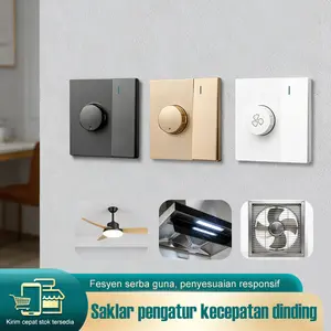 86 model sakelar kipas modern - kipas multifungsi 200 watt - lampu kontrol/efisien energi praktis