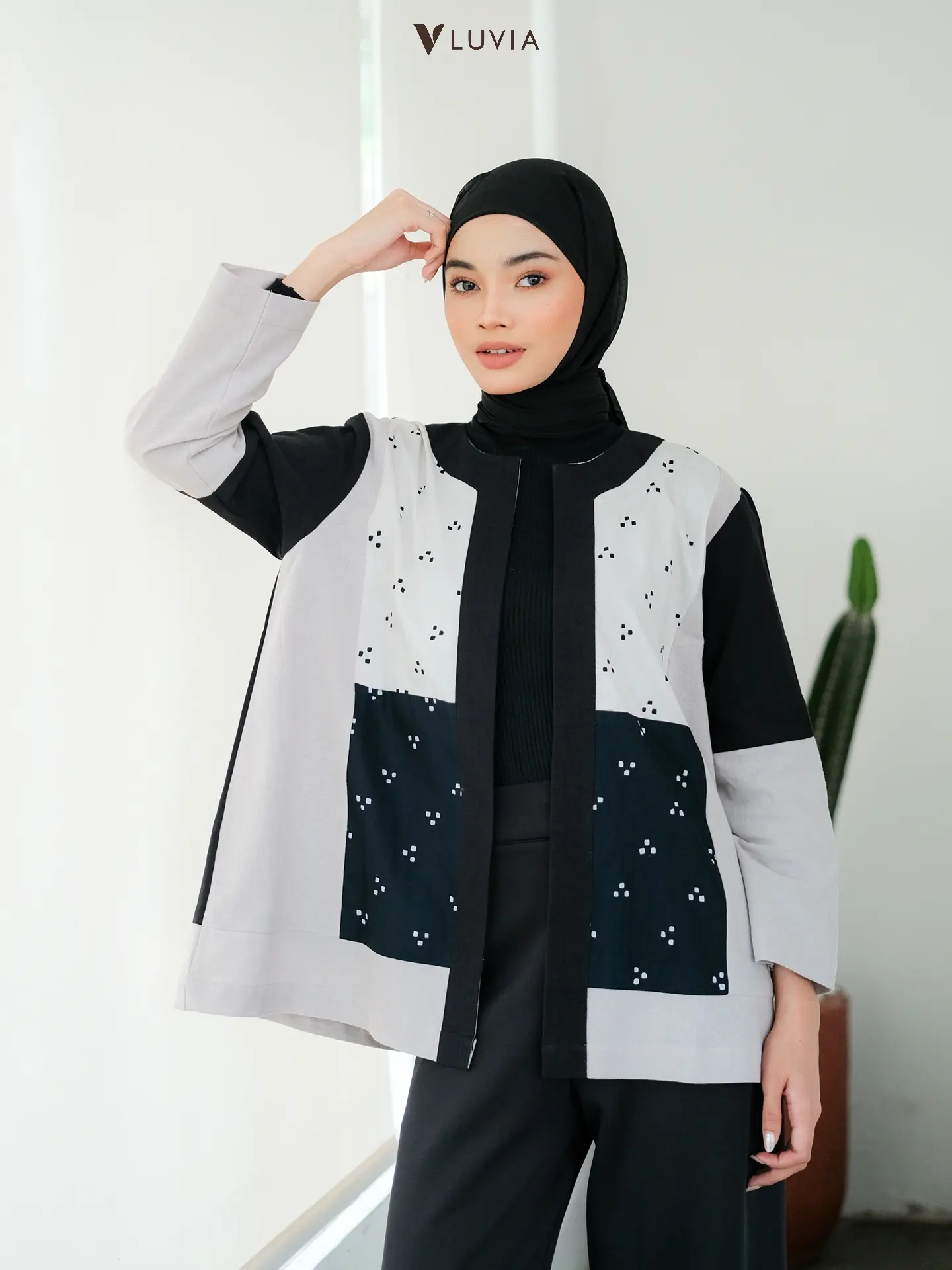 ALMA OUTER I OUTER BATIK I OUTER ETNIK I BLAZER KEKINIAN I BAJU KANTOR
