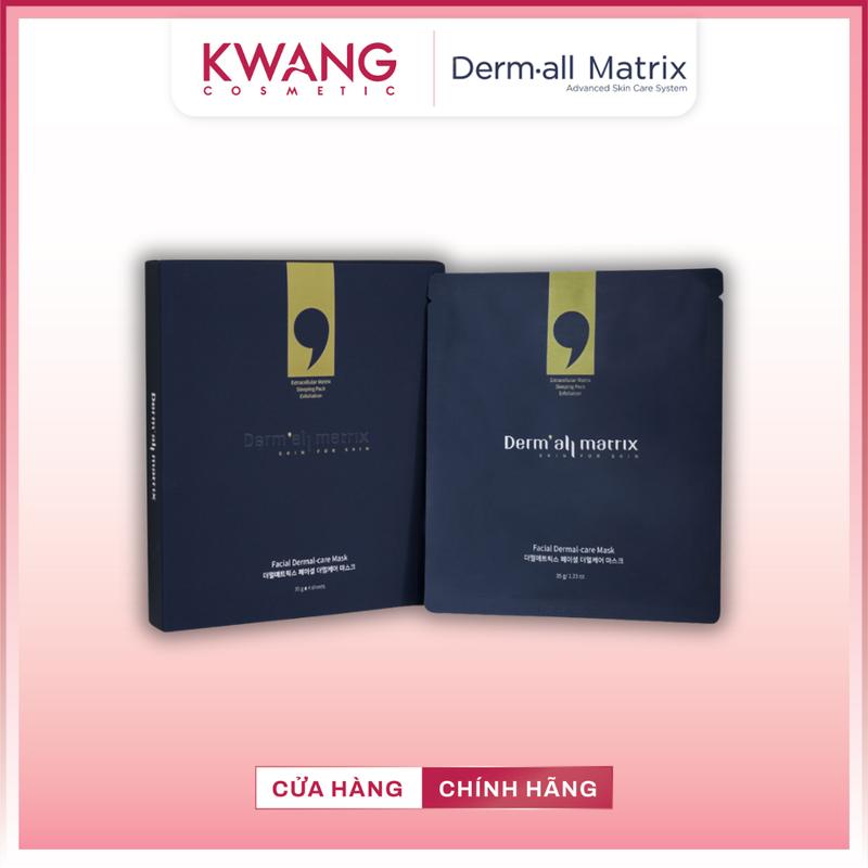 Hộp 4 miếng mặt nạ thạch Derm-all Matrix Mask Hàn Quốc Skincare Làm Đẹp Da Dưỡng Ẩm Da