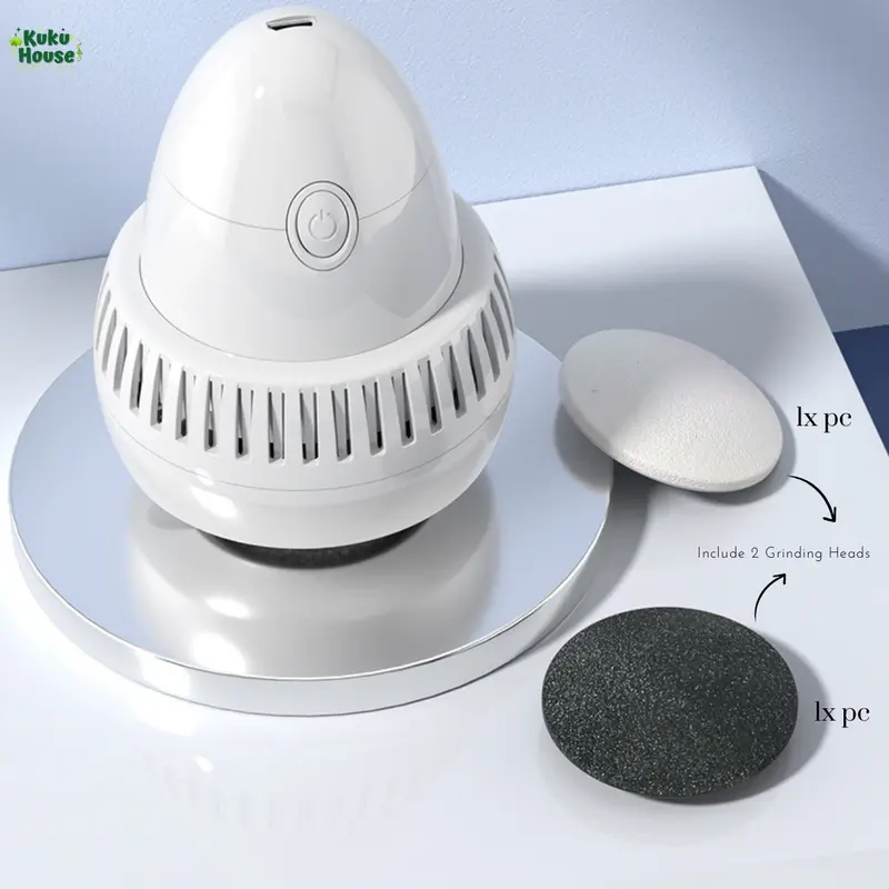 New electric foot grinder/ Alat penghalus Tumit Kaki/ household fully automatic foot grinder / pedicure removal of dead skin and calluses/ pedicure and pedicure machine 2