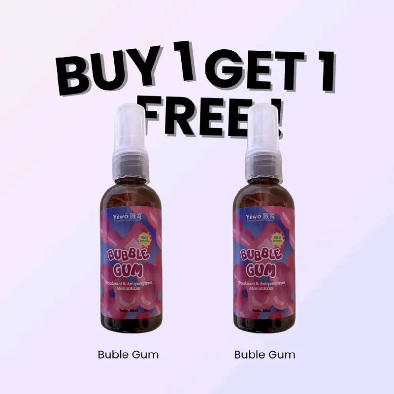 BUY 1 GET 1 Yewo Naturals Deodorants spray tawas untuk ketiak tersedia dengan 5 wangi variant 0