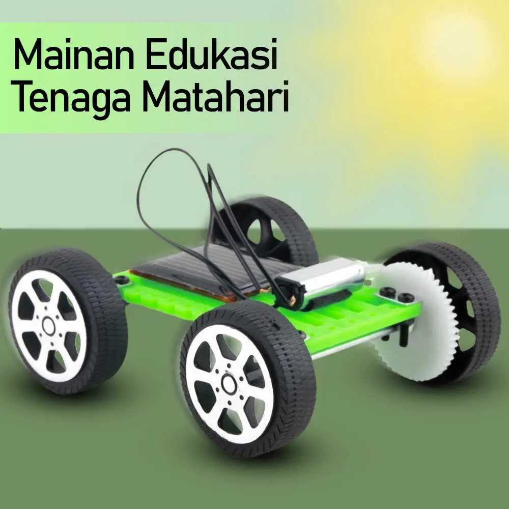 Serba Nemu JMT Mainan Mobil Edukasi Anak DIY Mini Solar Toy Puzzle IQ Robot - TM-103