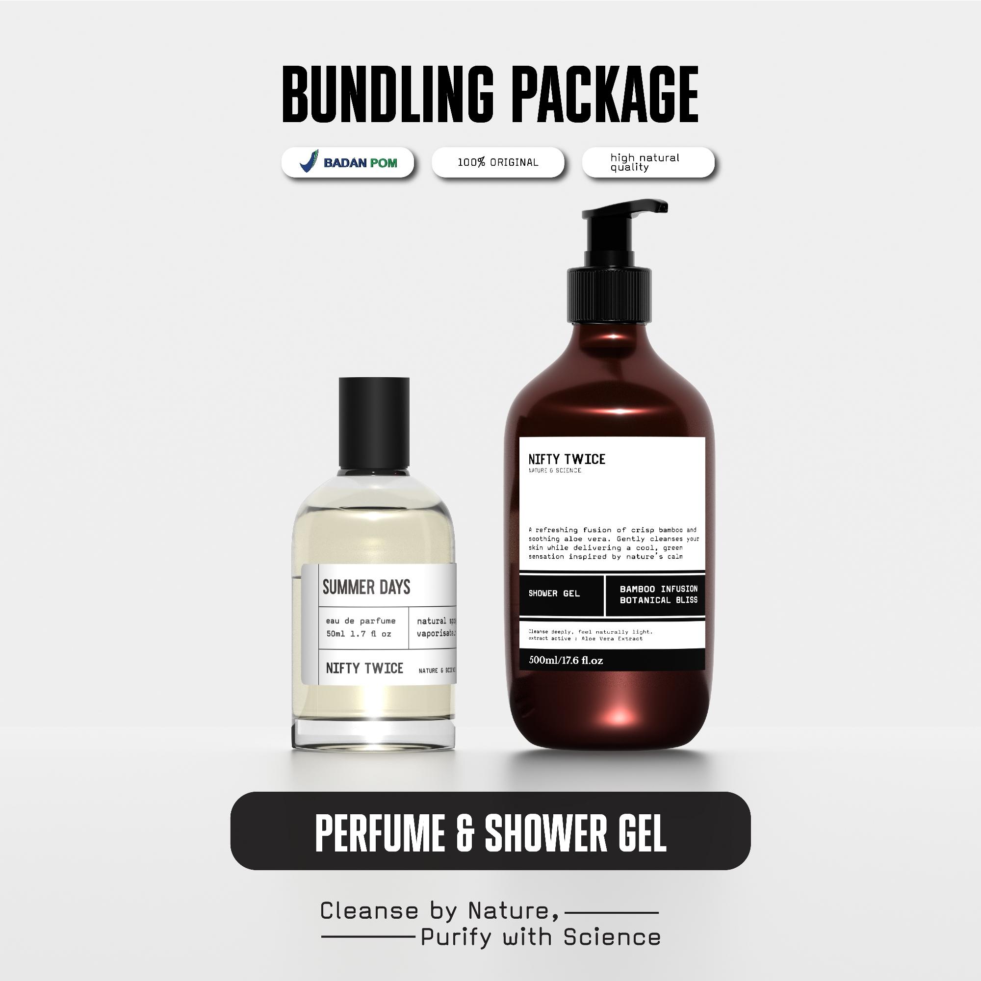 Bundling Hemat Bodywash 500ml + Parfum 50ml