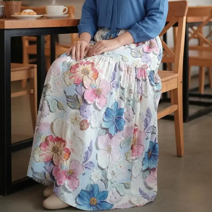 ROK MOTIF BIRU SUSUN 2